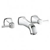 Смеситель для раковины GROHE Grandera (верхняя монтажная часть, вынос 177 мм), 20414000 — фото, характеристики, купить в VOLGOGRAD-CLIMBO
