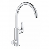 Смеситель для кухни GROHE Blue Pure Eurosmart с функцией очистки водопроводной воды, хром (31722000) — фото, характеристики, купить в VOLGOGRAD-CLIMBO