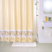Штора для ванной комнаты 180*200 см полиэстер beige fresco Milardo — фото, характеристики, купить в VOLGOGRAD-CLIMBO