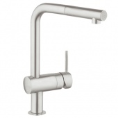 Смеситель для кухни GROHE Minta с выдвижным изливом, 32168DC0 — фото, характеристики, купить в VOLGOGRAD-CLIMBO