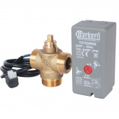 STOUT Компактный 3-Ходовой зональный клапан, сервопривод 230V, с кабелем 1м., НР 1" — фото, характеристики, купить в VOLGOGRAD-CLIMBO