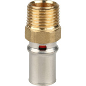STOUT Переходник с наружной резьбой 1/2"х16 для металлопластиковых труб прессовой — фото, характеристики, купить в VOLGOGRAD-CLIMBO