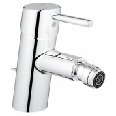 Смеситель для биде GROHE Concetto с донным клапаном, 32208001 — фото, характеристики, купить в VOLGOGRAD-CLIMBO