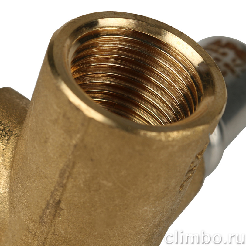 STOUT Тройник настенный с креплением 1/2"х16 для металлопластиковых труб прессовой (SFP-0015-001216) — фото товара