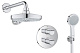 Термостат для душа GROHE Grohtherm 2000 с душевым гарнитуром (со встраиваемым механизмом), 34283001 — фото товара