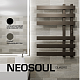 Полотенцесушитель STOUT электрический NEOSOUL quadro 70*50 Черный матовый — фото, детали конструкции