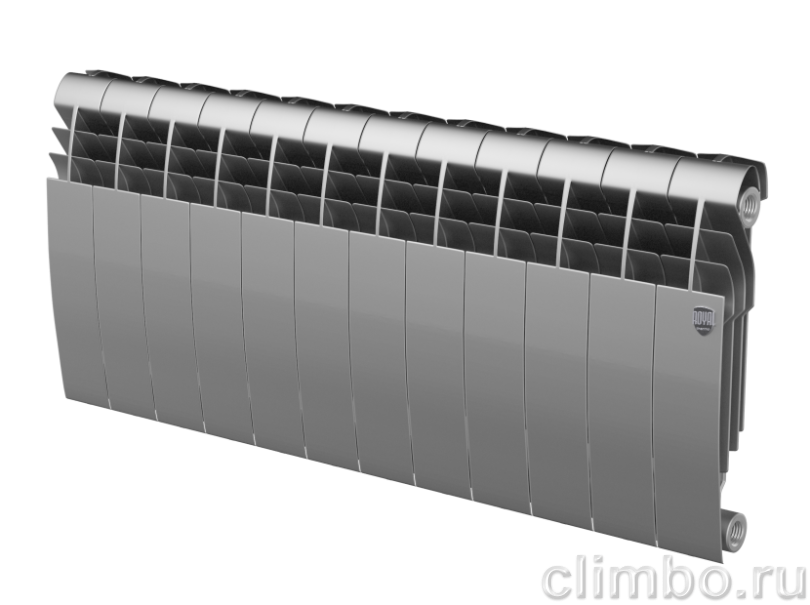Радиатор Royal Thermo BiLiner 350 /Silver Satin - 12 секц. — фото товара