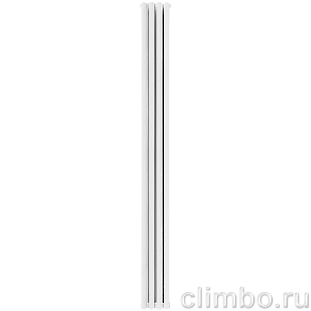 Радиатор алюминиевый STOUT Anteprima 2000 4 секции универсальное подключение (белый) — фото, детали конструкции