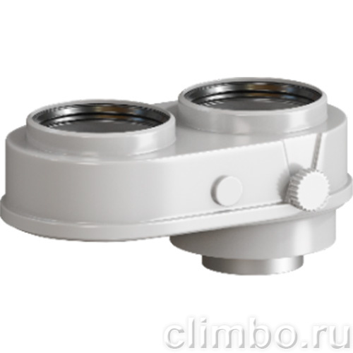 RCA-0880-250000 Адаптер моноблочный переход с D60/100 на 80/80 конденсационный — фото товара