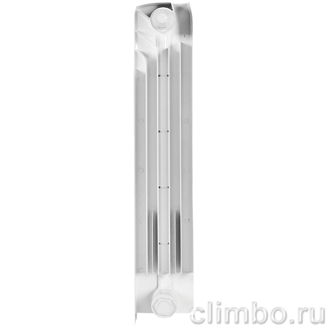 Радиатор биметаллический STOUT TITAN VENTIL 500 5 секций нижнее правое подключение — фото, детали конструкции