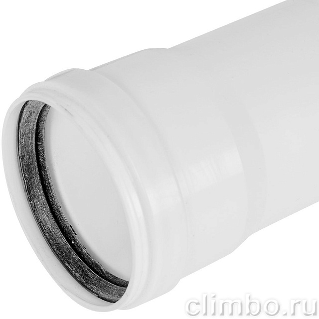 STOUT SCR-8080-002000 STOUT Удлинитель дымохода конденсац. D80(п-м), L2000 — фото, детали конструкции