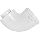 STOUT SCR-8125-250001 STOUT Адаптер подключения 90° традиц. коакс. D80(п-м)/125(п-м) (хомут, накладки декоративные) — фото, детали конструкции