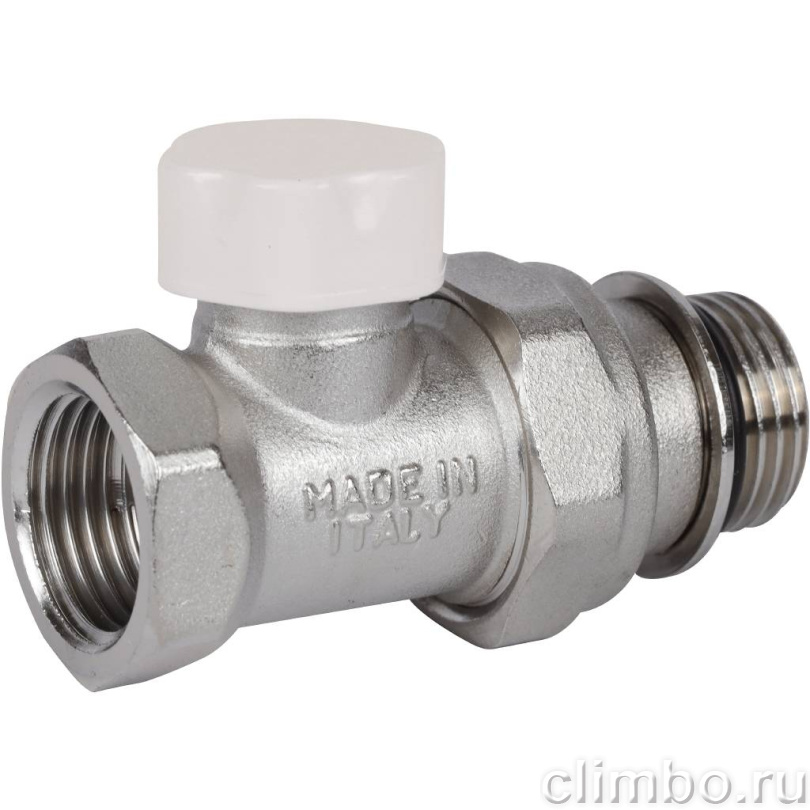 STOUT SVL Клапан запорно-балансировочный прямой 1/2" (с дополнительным уплотнением) — фото товара