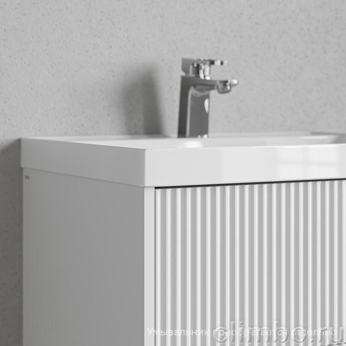 Тумба подвесная, 60 см, белый, Билд (Bild) 2.0, IDDIS, BIL60W1i95 подходит умыв. 4516000i28 — фото, детали конструкции