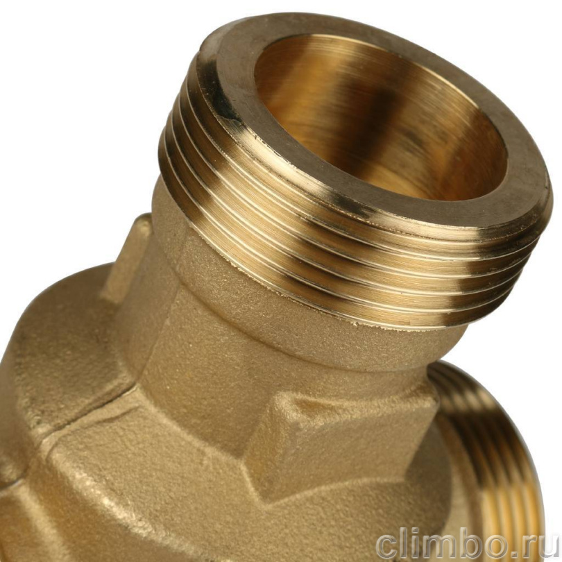 STOUT Термостатический смесительный клапан для твердотопливного котла G 1 1/4 НР 60°С — фото товара