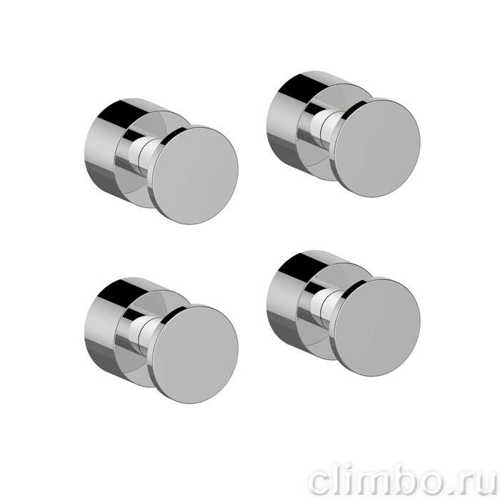 Комплект крючков 4 шт. хром IDDIS — фото товара