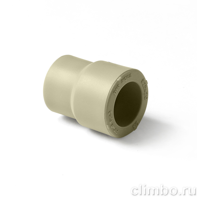 PROAQUAPPR PP-R Муфта переходная Н-В Серая  75-50 — фото товара