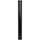 STOUT SCR-8610-601000 STOUT Удлинитель дымохода конденсац. коакс. D60(п-м)/100(п-м), L1000, ЧЕРНЫЙ — фото, детали конструкции