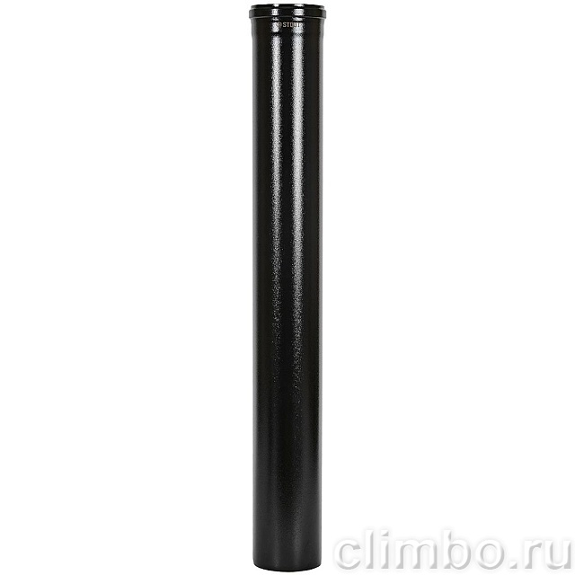 STOUT Удлинитель дымохода традиц. коакс. D80(п-м)/125(п-м), L1000, ЧЕРНЫЙ — фото, детали конструкции