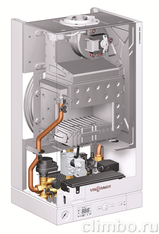 Двухконтурный котел Viessmann Vitopend 100-W A1JB A1JB012  (с раздельными теплообменниками) — фото товара
