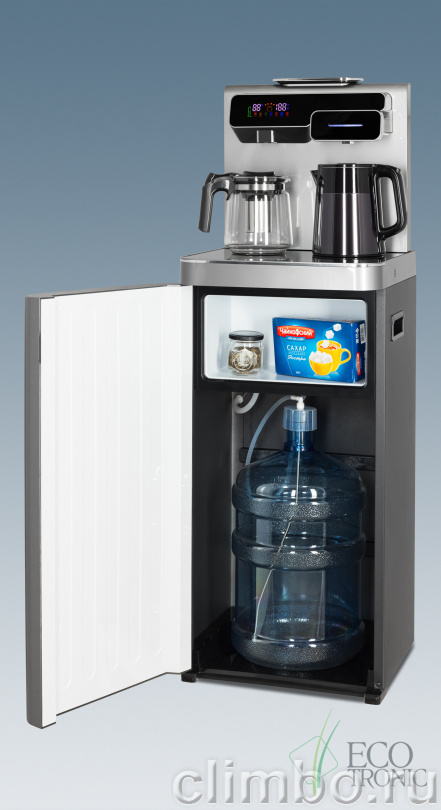 Кулер с чайным столиком Teabar Ecotronic TB44-LE silver — фото товара