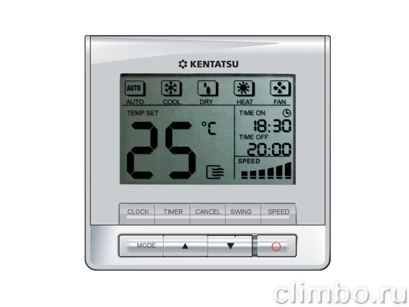 Кассетная сплит-система Kentatsu KSVQ105HFAN3 / KSUN105HFAN3 — фото товара