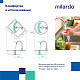 Смеситель для кухни, черный матовый, Poli, Milardo, POLBLJ0M05 — фото товара