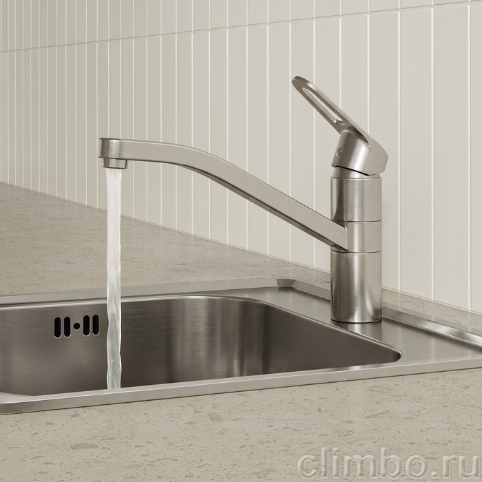 KLNBN00i05, Смеситель для кухни, сатин, Китчен Лайн (Kitchen Line), ID — фото, детали конструкции