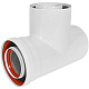 STOUT SCR-8125-000003 STOUT Ревизионный элемент Т-образный традиц. коакс. D80(п-м)/125(п-м) с заглушкой — фото, детали конструкции
