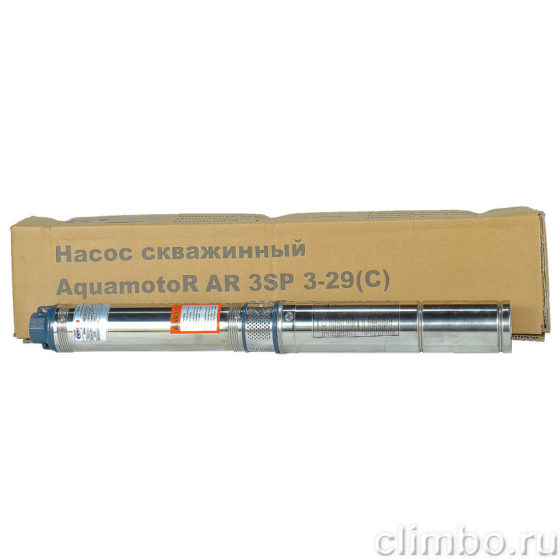 Насос скважинный 4" AR 4SP 5-84 (C) с кабелем 40м — фото товара