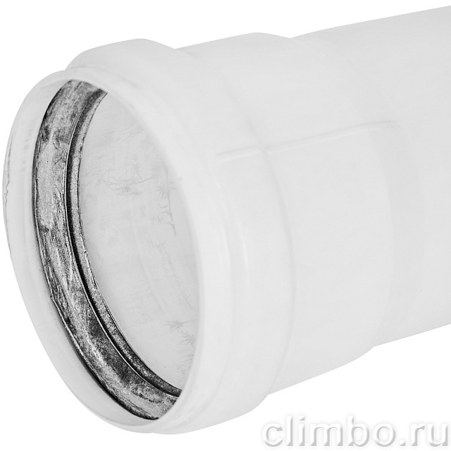 STOUT SCR-8080-001500 STOUT Удлинитель дымохода конденсац. D80(п-м), L1500 — фото, детали конструкции