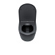 Унитаз подвесной безободковый, чёрный матовый, Blanco, IDDIS — фото товара
