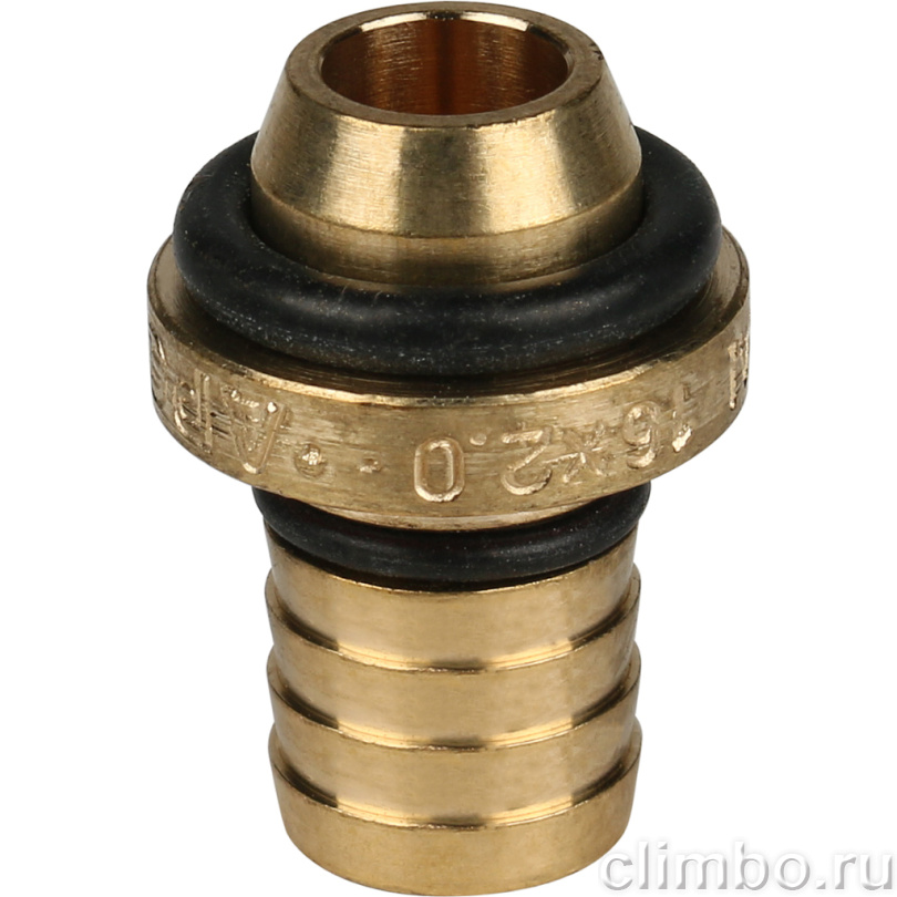 STOUT Угольник-переходник с внутренней резьбой 1/2"х16 для металлопластиковых труб винтовой (SFS-0007-001216) — фото товара
