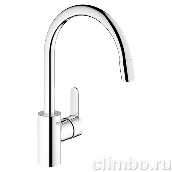 Смеситель для кухни GROHE Eurostyle Cosmopolitan с выдвижным изливом, 31126002 — фото товара