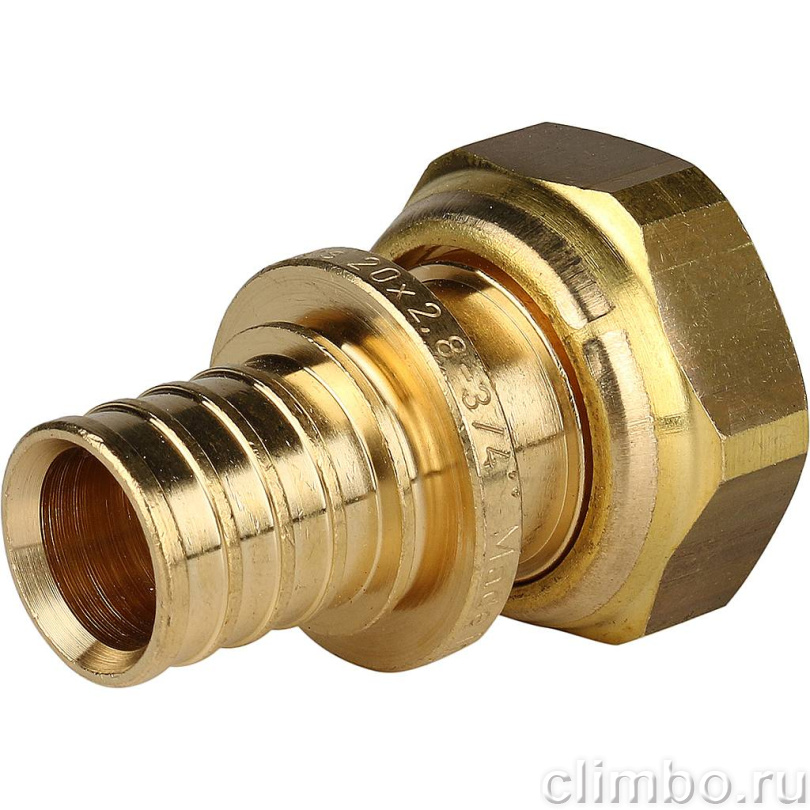 Переходник с накидной гайкой STOUT 20xG 3/4" — фото товара