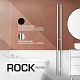Полотенцесушитель STOUT электрический ROCK round 120*08 Полированный 2 опоры — фото, детали конструкции