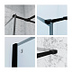 Душевая перегородка Walk In, черный 110x195, Slide, IDDIS, SLI8BS7i23 — фото товара
