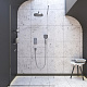 Душевая насадка верхняя квадратная, хром, SpaHome, IDDIS — фото товара