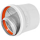 STOUT SCR-6010-250200 STOUT Адаптер подключения УНИВЕРСАЛЬНЫЙ вертик. традиц. коакс. D60(м-м)/100(п-м) (хомут, фланец, втулка, адаптер) кроме Immergas, Navien D75/100 стар. — фото, детали конструкции