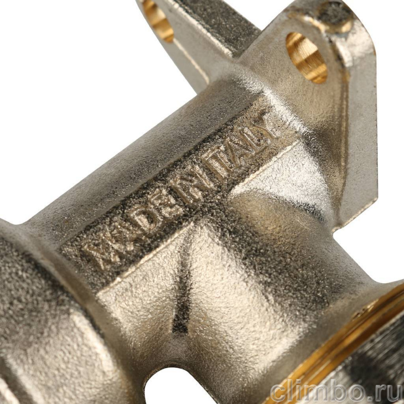 STOUT Угольник настенный с креплением 1/2"х20 для металлопластиковых труб винтовой — фото товара