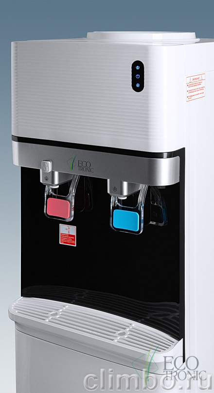 Кулер Ecotronic M41-LCE white-black — фото товара