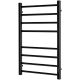 Полотенцесушитель STOUT электрический PIANO quadro 80*50 Черный матовый — фото, детали конструкции