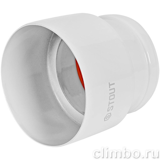 STOUT SCR-8125-000007 STOUT Адаптер соединительный традиц. переход с D100(м) на D125(п) — фото, детали конструкции