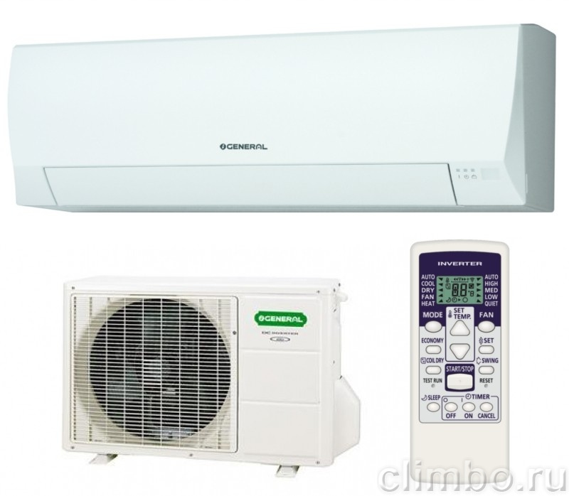 Настенная сплит-система General Eco3 Inverter ASHG12LLCC — фото товара