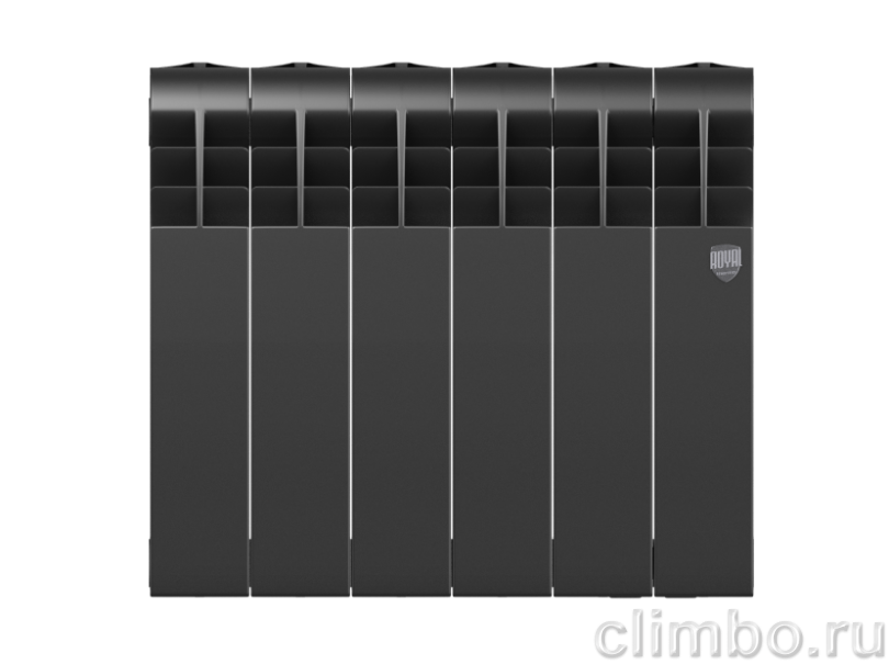 Радиатор Royal Thermo BiLiner 350 /Noir Sable - 6 секц. — фото товара