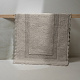 Коврик для ванной комнаты, 70x120, прямоугольный, хлопок, серый, IDDIS, DSQL02Ci12 — фото, детали конструкции