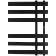 Полотенцесушитель STOUT электрический NEOSOUL quadro 70*50 Черный матовый — фото, детали конструкции