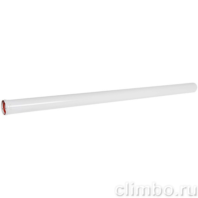 STOUT Удлинитель дымохода утепленный традиц. D80(п-м), L2000 (газоход до 185 градусов) — фото, детали конструкции