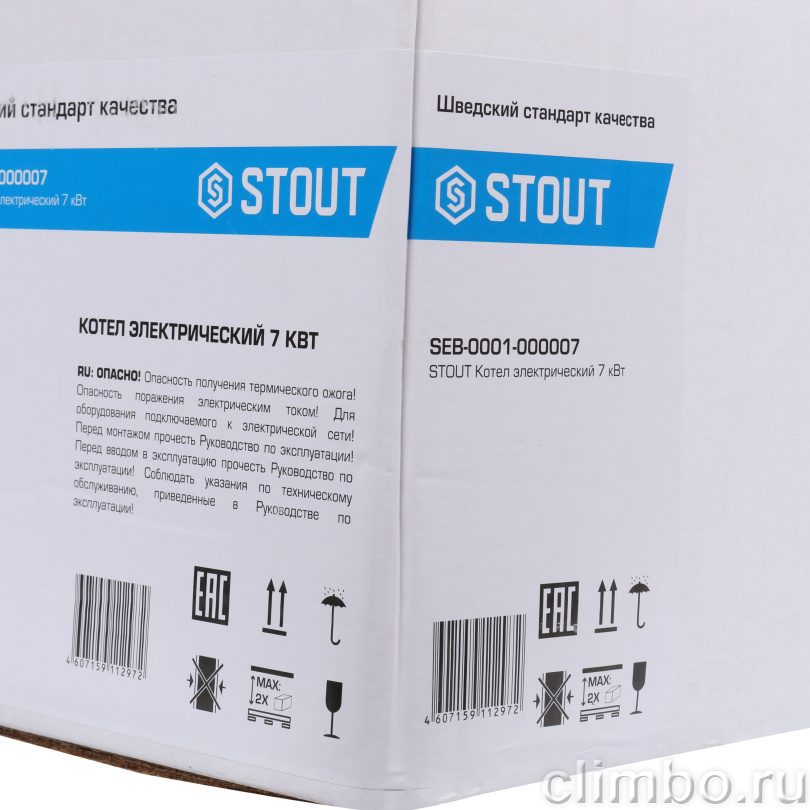 Электрический котел  STOUT 9 кВт — фото товара