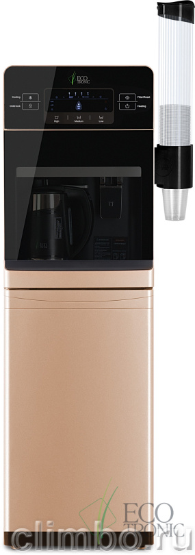 Пурифайер Ecotronic M15-LKЕ M POU black+ gold champagne (без фильтров) — фото товара